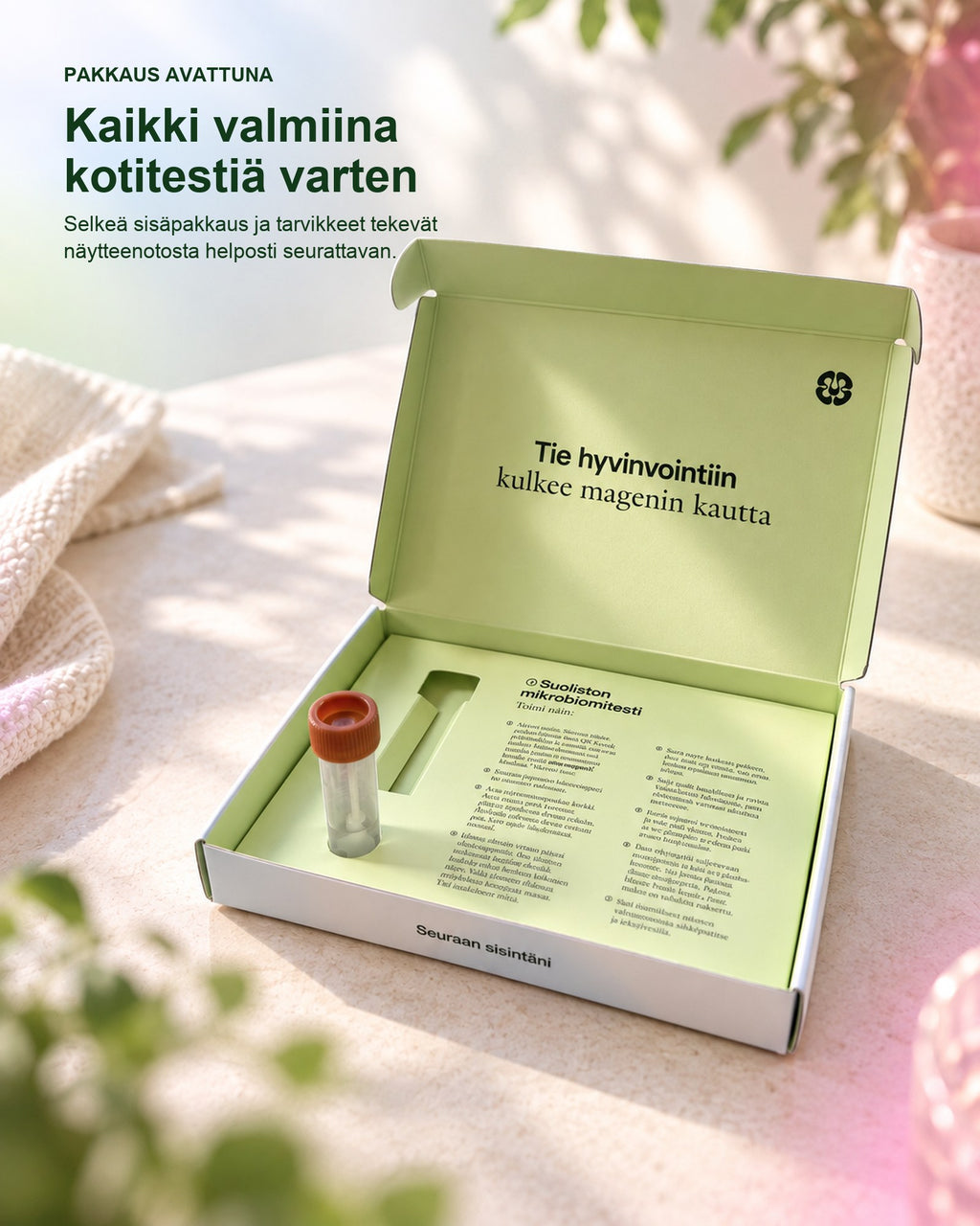 Suoliston mikrobiomitesti